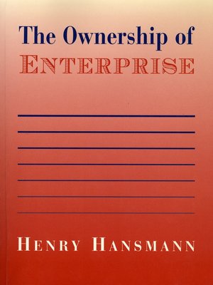 cover image of The Ownership of Enterprise